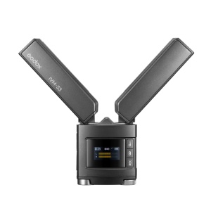 Godox IVM-S3, Microfon stereo cardioid, ajustabil, cu montură cold shoe