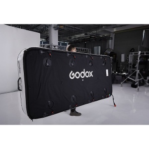 Godox KNOWLED AM1600R, Panou LED RGB Flexibil, 121.9 x 243.8 cm, cu softbox gonflabil