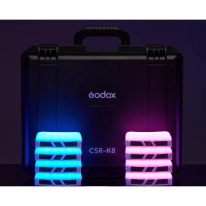 Godox KNOWLED C5R-K8 Kit 8 Lămpi LED RGBWW, cu geantă de încărcare
