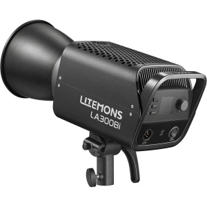Lampa LED bi-color Godox LITEMONS LA300Bi 330W cu reflector BR30 si montura Bowens