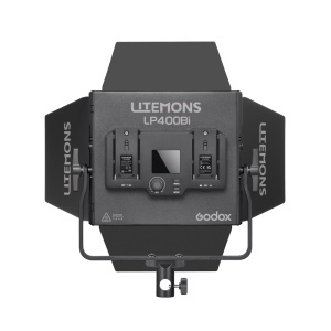 Godox Litemons LP400Bi Negru, Kit 3 Panouri LED Bi-Color, cu stative