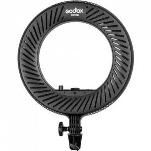 Godox LR180 Lampa LED Circulara Daylight 5600K , neagra