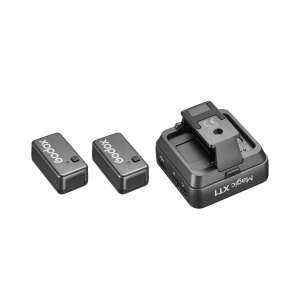 Godox Magic XT1-CL Combo, Sistem 2 microfoane wireless 2.4 GHz, USB-C și Lightning