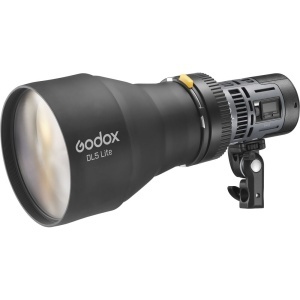 Godox RS60R 1K, Kit lampa LED RGB cu grip si accesoriu de proiectie
