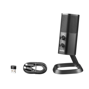 Godox UMic22, Microfon condensator, USB, 2.4GHz, cardioid/omnidirecțional