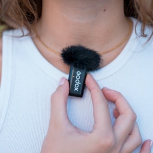 Godox WES2 Kit2, Sistem microfon wireless 2.4 GHz, pentru telefoane cu USB-C