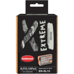 Hahnel Extreme HLX-EL15Hp, Acumulator replace pentru Nikon EN-EL15, 2000mAh