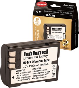 Hahnel HL-M1, Acumulator replace pentru Olympus PS-BLM1