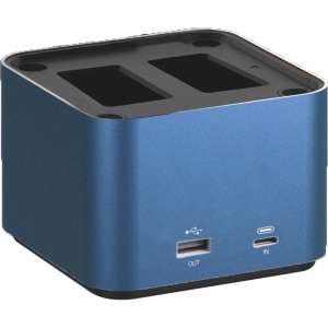 Hahnel ProCUBE 3, Incarcator dublu Panasonic DMW-BLC12, BLF19, BLJ31 si BLK22