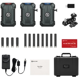 Hollyland Pyro Ultra 1TX & 2RX, Kit Sistem Video Wireless