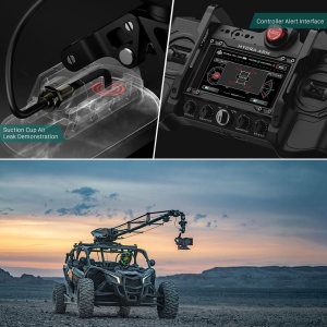 Kit macara Tilta Hydra Arm Mini Pro pentru montare pe vehicul