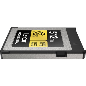 Lexar CFexpress 4.0 PRO Type B, Card de Memorie 512 GB, Gold Series R3600W3300 mbs