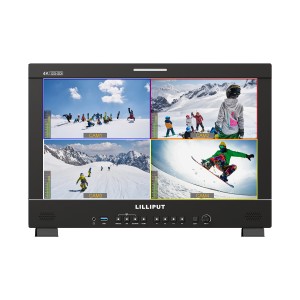 Q18 17.3" 12G-SDI/HDMI Broadcast Studio Monitor (V-Mount)