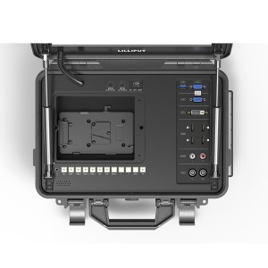 BM120-4K 12.5" 4K Broadcast Director Monitor with SDI, HDR & 3D LUTS in Hard Case