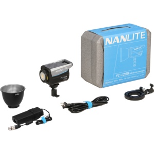 Nanlite FC-120B Lampă LED Bi-Color, Montură FM, adaptor Bowens