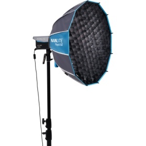 Nanlite Rapid 60 SB-RP60, Softbox 60cm cu grid si difuzoare, FM mount