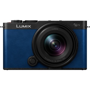 Panasonic Lumix S9 Night Blue, Kit Camera mirrorless 24.2MP cu obiectiv 18-40mm f4.5-6.3