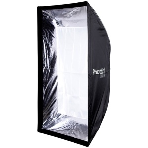 Phottix Raja Quick-Folding 80x120 cm, Umbrela softbox cu Grid, montura Bowens