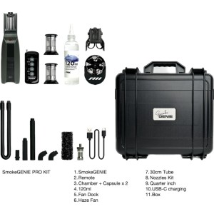 PMI SmokeGENIE - Professional, Kit mașina profesionala de fum