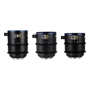 Set 3 Obiective Cine Venus Optics Laowa Argus S35 T1, 18mm, 25mm si 33mm, Super 35, Fuji X