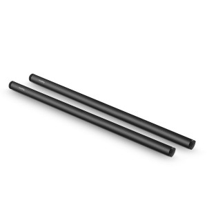 SmallRig 1054 Tijă dublă din aliaj de aluminiu negru de 15 mm (M12-40cm) 16 inch