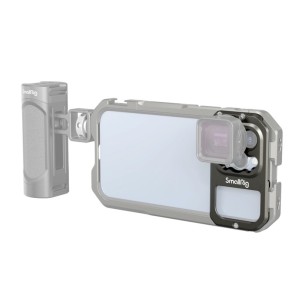 SmallRig 3634, Suport montare obiective cu filet de 17 mm pentru iPhone 13 Pro Max Cage