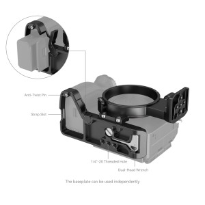4148 Rotatable Horizontal to Vertical Mount Plate Kit for Sony Alpha 7R V / Alpha 7 IV / Alpha 7S III / Alpha 7R IV