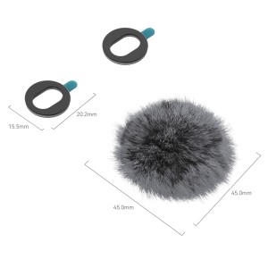 4177 Furry Windshield for Canon PowerShot V10