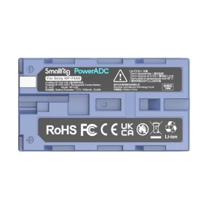 4331 NP F550 USB C Rechargable Camera Battery
