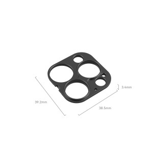 4394 17mm Threaded Lens Back Mount Plate for iPhone 15 Pro Max / 15 Pro Cage