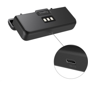 SmallRig 4565, Kit 3 baterii + Husa de incarcare pentru GoPro HERO9  HERO10  HERO11  HERO12