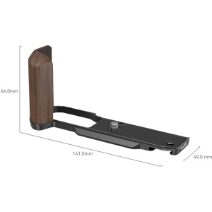 SmallRig 4802 Negru, Grip L din lemn pentru Nikon Z fc, Arca, Shoe Mount