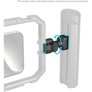 SmallRig 4842, Maner bilateral rotativ cu eliberare rapida