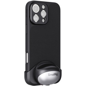 SmallRig 4987 FilMov, Kit foto pentru iPhone 16 Pro Max, cu grip si suport obiectiv
