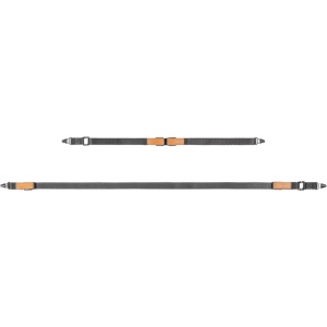 Curea de umar neagra SmallRig 5362 cu placuta de baza si prinderi QD montata pe un stabilizator DJI
