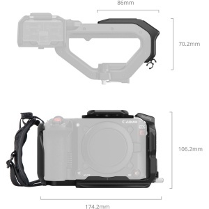 SmallRig 5657, Kit Cage pentru Canon EOS C50 cu extensie pentru maner XLR