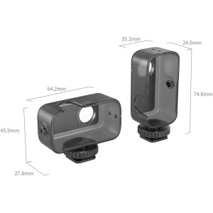 SmallRig 5758, Cage cu montura Cold Shoe pentru DJI Osmo Nano