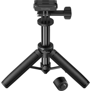 Trepied si selfie stick compact SmallRig 6149 pentru DJI Osmo Action 6 si Nano, extins si pliat