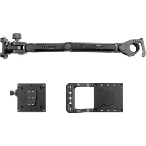 Placă de montare monitor VESA SmallRig 6257 cu sistem V-mount și clemă de ghidaj de 35mm pentru cărucior de cameră