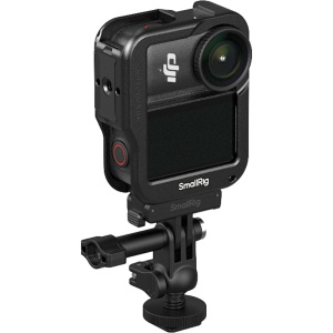 Adaptor QR SmallRig 6396 cu suport cold shoe si cap sferic pentru camere de actiune DJI Osmo Action 6 si Nano