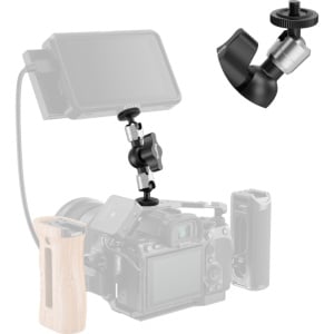Brat articulat profesional SmallRig 6509 Mini Magic Arm 4.3 inch cu capete cu bila si saiba de protectie