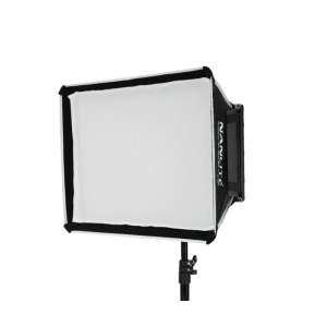 Softbox cu Voleți (Barndoors) Nanlite BD+SB-MPII27C pentru MixPad II 27C