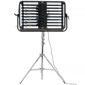 Suport Nanlite pentru 8 tuburi LED cu Softbox si Grid, FR-T12-8+SB