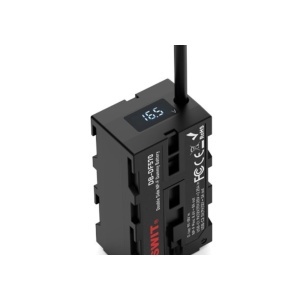Swit DB-DF570, Adaptor Dual Dummy Battery NP-F, cu USB-C, cablu spiralat