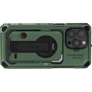 Tilta Khronos TK-IP16-PFC-FG, Cage pentru iPhone 16 Pro, Green Forest