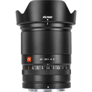 Viltrox AF 13mm f1.4 Z, Obiectiv cu montura Nikon Z, APS-C