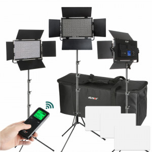 Viltrox VL-S50T, Kit 3 lampi