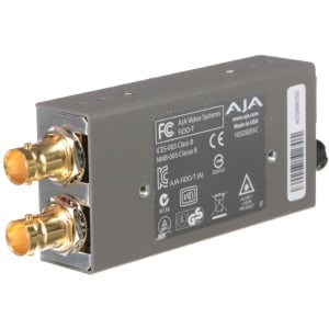 AJA FiDO-T, Convertor 3G-SDI la fibra optica LC, cu 3G-SDI loop-out