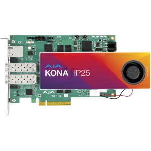 AJA KONA IP25 SMPTE ST 2110 Placa IP IO