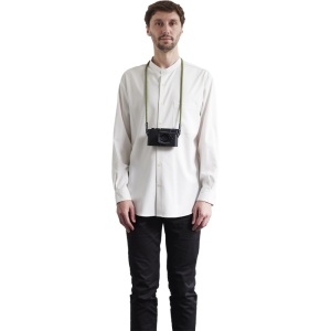 Artisan & Artist ACAM 301A Khaki, Strap din matase 98cm pentru camere, tehnica Kumi-himo